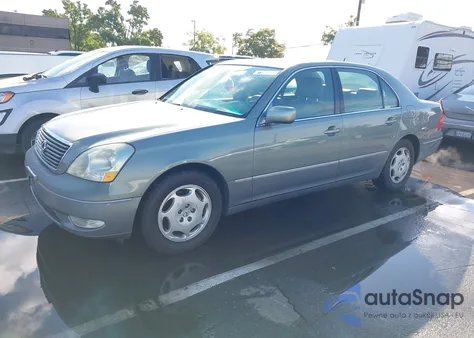 2001 Lexus Ls 430 z USA, uszkodzony, nr VIN JTHBN30F410038427